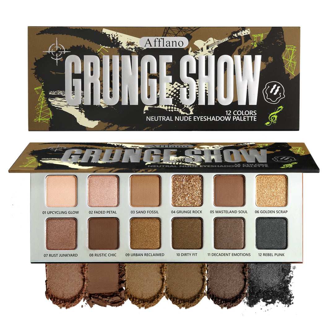 Naked Nude Neutral Eyeshadow Palette 12 Colors