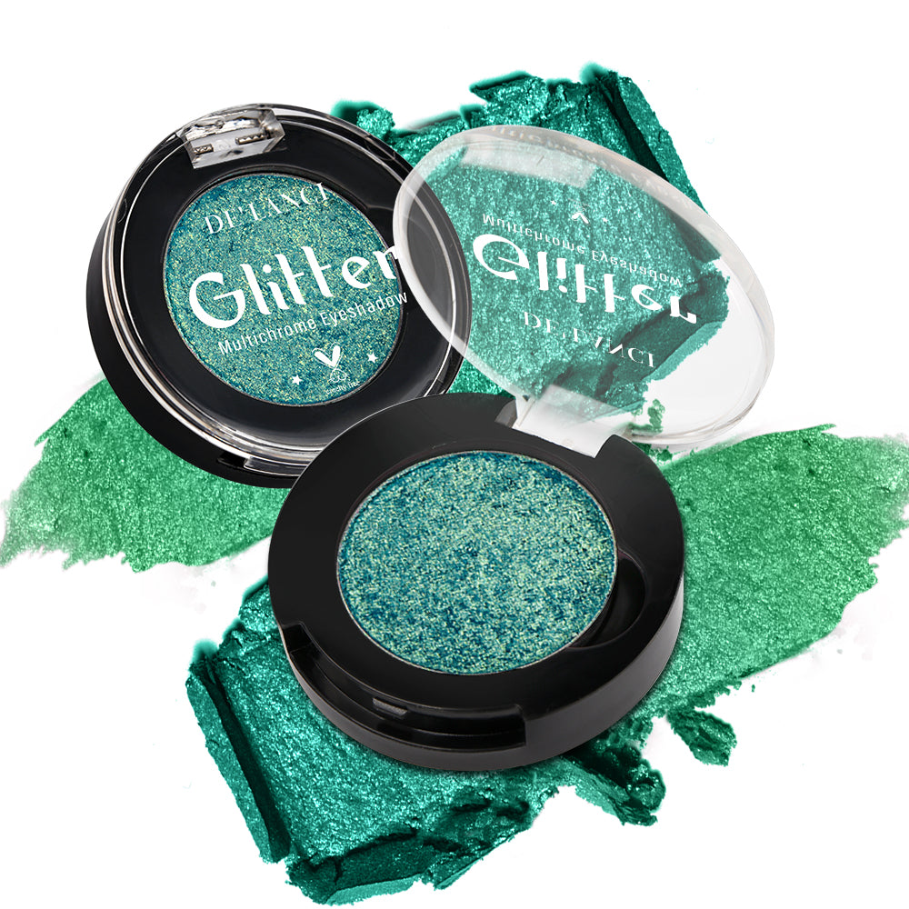 DE'LANCI Rainbow Multichrome Chameleon Eyeshadow  #3D Teal Mermaid