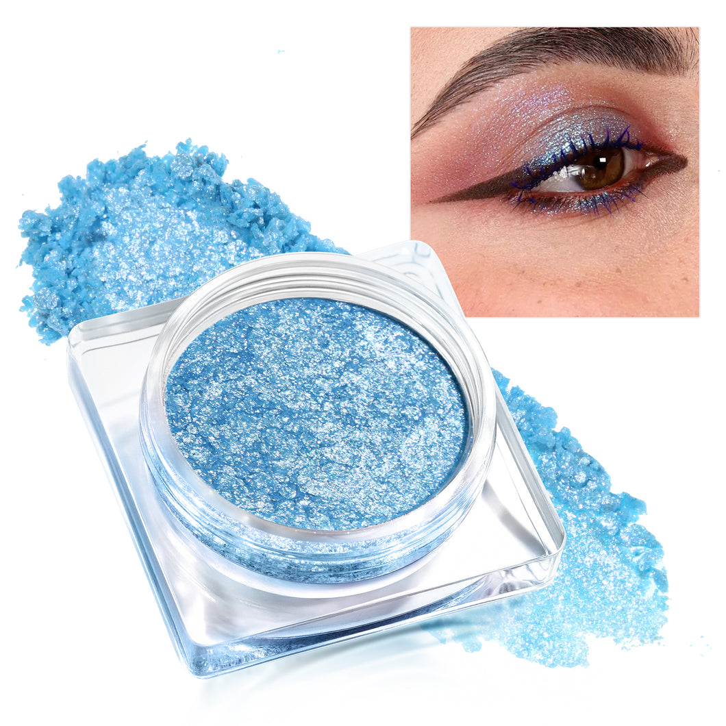 Cream Shimmer Eyeshadow baby blue 03#