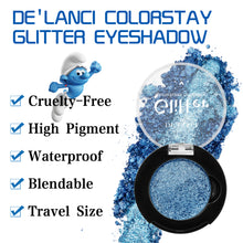 Load image into Gallery viewer, DE&#39;LANCI Rainbow Multichrome Chameleon Eyeshadow #7E Smurf
