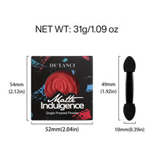 Load image into Gallery viewer, DE'LANCI Matte Single Eyeshadow #Crimson Flame
