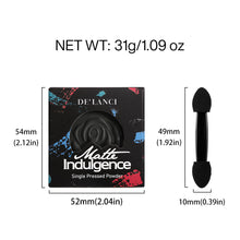 Load image into Gallery viewer, DE'LANCI Matte Single Eyeshadow #Midnight Obsidian
