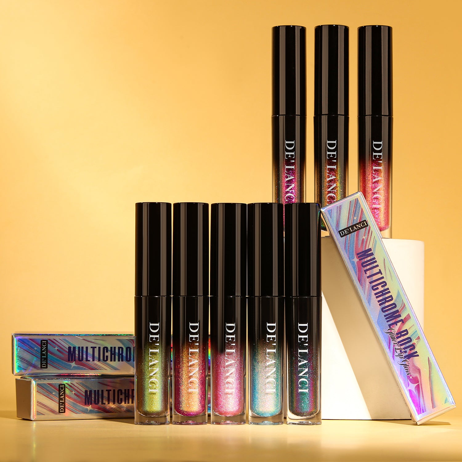 Delanci Glitter Chameleon Lip Glaze-DE'LANCI Glitter Chameleon Lip