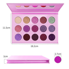 Load image into Gallery viewer, DE&#39;LANCI 15 Color Purple Eyeshadow Palette
