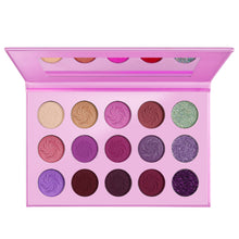 Load image into Gallery viewer, DE&#39;LANCI 15 Color Purple Eyeshadow Palette

