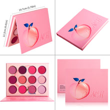 Load image into Gallery viewer, DE&#39;LANCI 12 Colors Pink Peach Eyeshadow Palette
