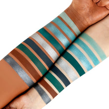 Load image into Gallery viewer, DE’LANCI 9 Colors Dolphin Teal Eyeshadow Palette
