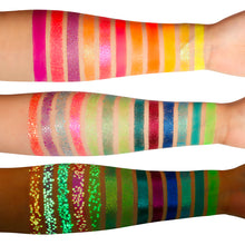 Load image into Gallery viewer, DE&#39;LANCI 24 Color UV Aurora Glow Neon Eyeshadow Palette
