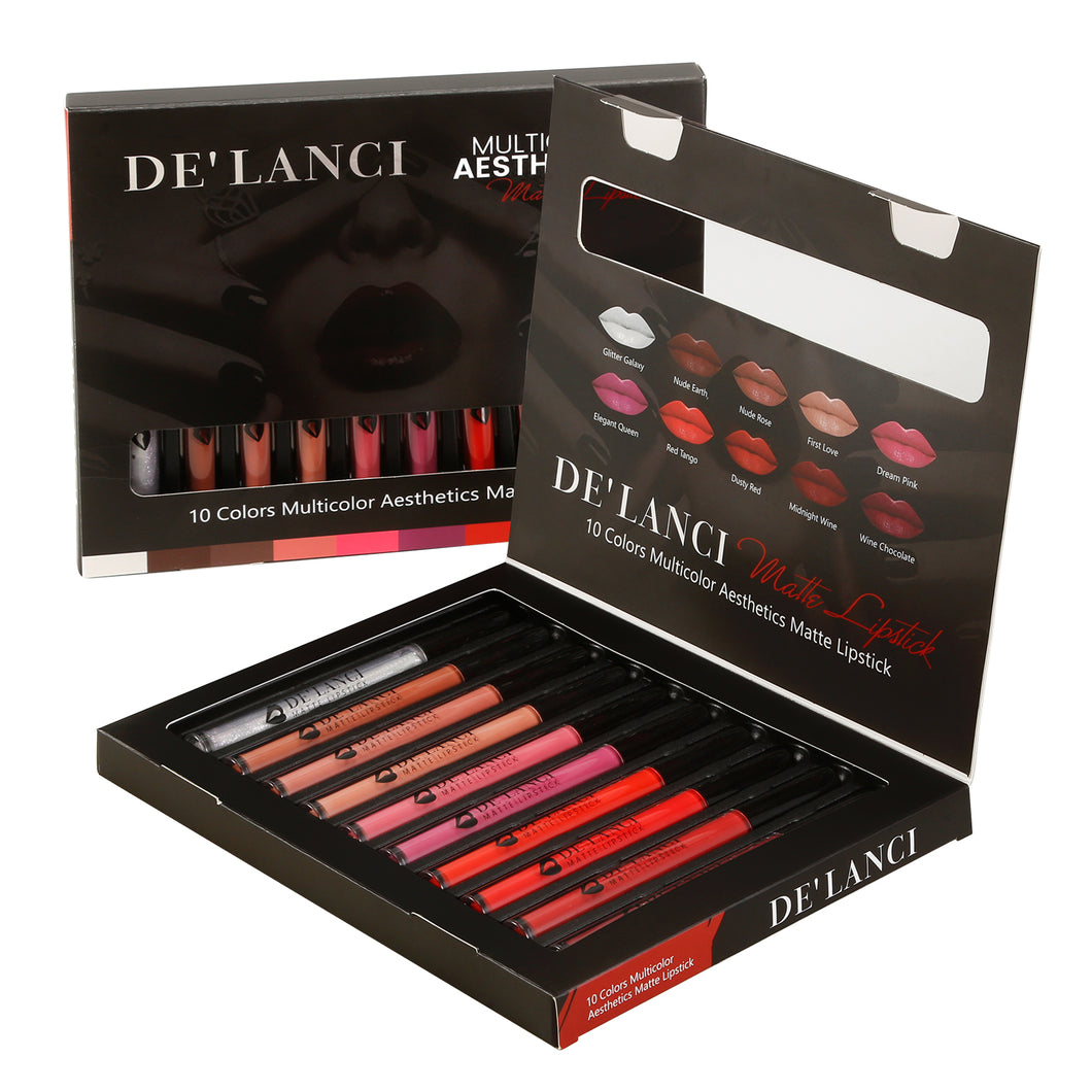 DE’LANCI Multicolor Aesthetics Matte Lipsticks