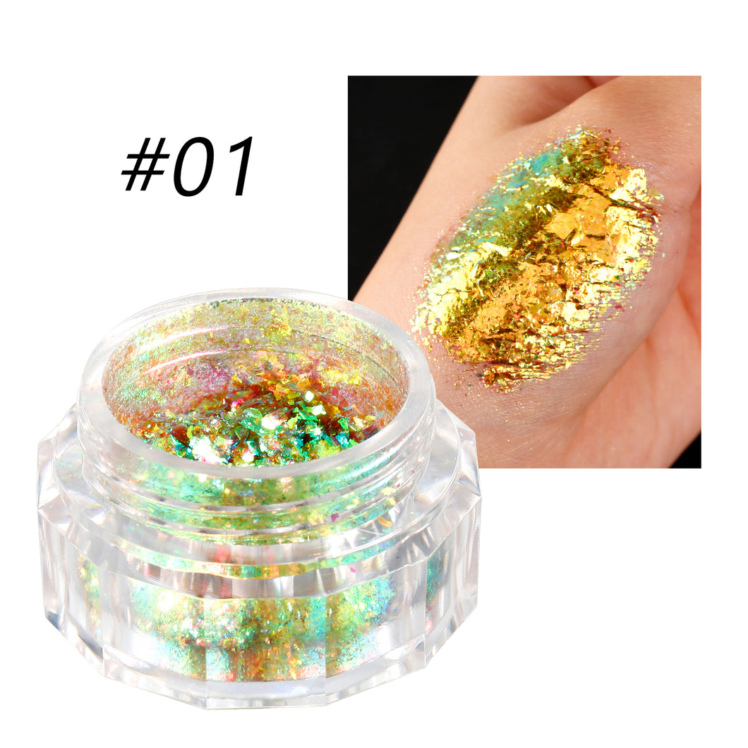 6 Colors Cosmetics Chameleon Flakes Eye Shadow For Choice