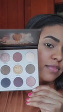 Load and play video in Gallery viewer, DE’LANCI 9 Colors Leopard Nude Eyeshadow Palette
