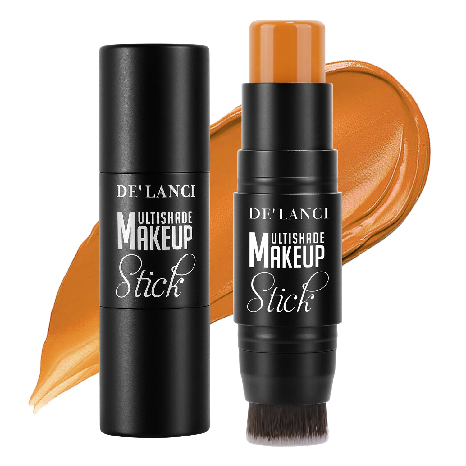 Orange Sticks for Makeup Double-Sided Multi-Functional