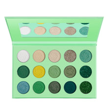 Load image into Gallery viewer, DE&#39;LANCI Avocado Green Eyeshadow Palette 15 Color
