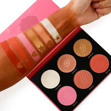 Load image into Gallery viewer, DE&#39;LANCI NEW 6 Color Highligher Palette for Dark Skin-DE&#39;LANCI
