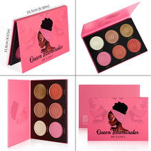 Load image into Gallery viewer, DE&#39;LANCI NEW 6 Color Highligher Palette for Dark Skin-DE&#39;LANCI
