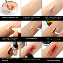 Load image into Gallery viewer, DE&#39;LANCI New Special Effects Stage Halloween Makeup Kit-B-DE&#39;LANCI
