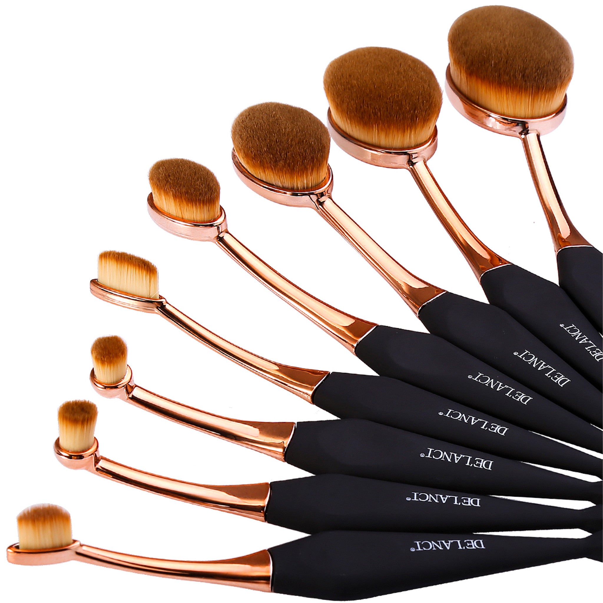 $2.39/Pc Oval Makeup Brush Toothbrush Shaped Makeup Brush