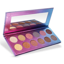 Load image into Gallery viewer, purple eyeshadow makeup palette
