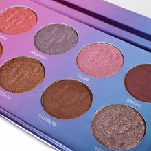 Load image into Gallery viewer, purple eyeshadow makeup palette
