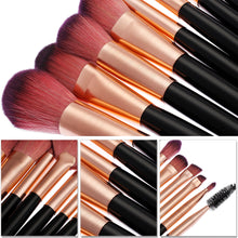 Load image into Gallery viewer, professional makeup brush set
